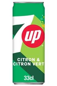 SEVEN UP BOITE 33CL X24
