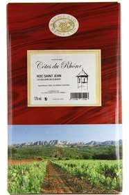 Box in bag (bib) 10L Cote du rhone Roc St jean