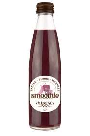 MENEAU SMOOT BANANE POMME MYRTILLE VP 25CL X12