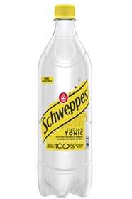 SCHWEPPES INDIAN TONIC PET 1L X06