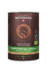 MONBANA CHOCOLAT TRADITION BIO NON LACTE X01