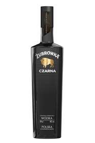VODKA ZUBROWKA CZARNA 40degre 70CL X01