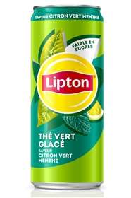 ICE TEA CITRON VERT MENTHE BOITE CANETTE 33CL X 24