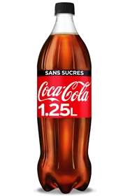 COCA SANS SUCRES MAXI PET 1.25L X12