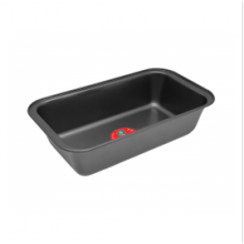 Moule à cake acier avec coins arrondis De Buyer 26x13x6.1cm